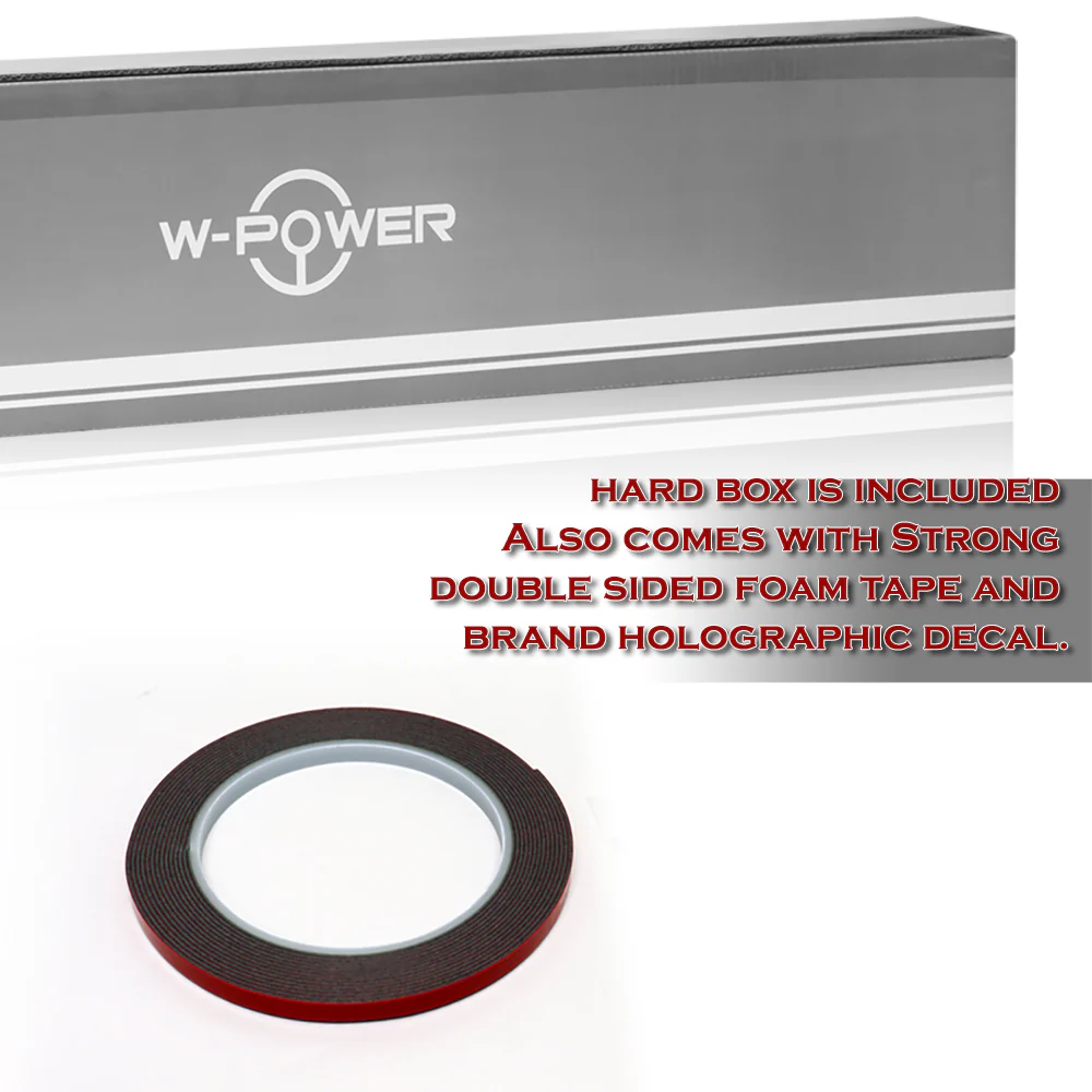 W-Power ABS V-Style Rear Trunk Lip Duckbill Spoiler Wing For 2023 - 2026 Acura Integra -Carbon Fiber Look - Image 3