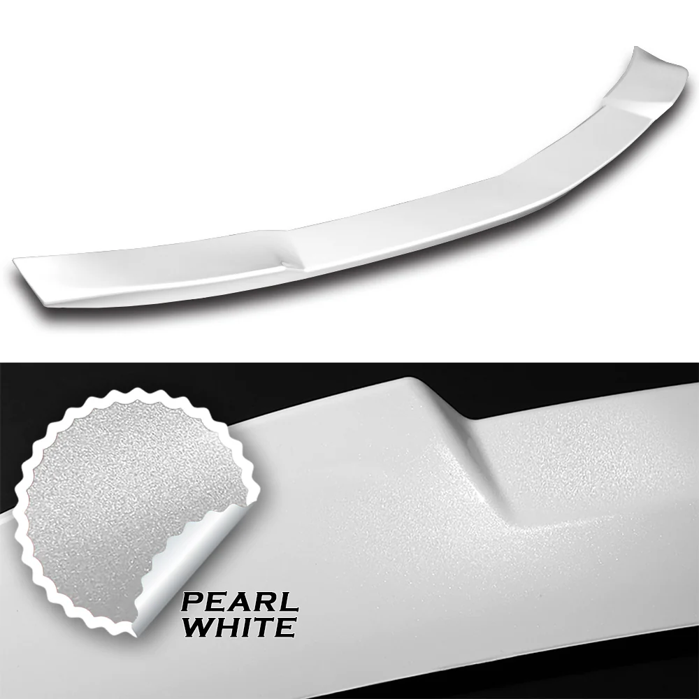 W-Power ABS V-Style Rear Trunk Lip Duckbill Spoiler Wing For 2023 - 2026 Acura Integra -Pearl White - Image 2