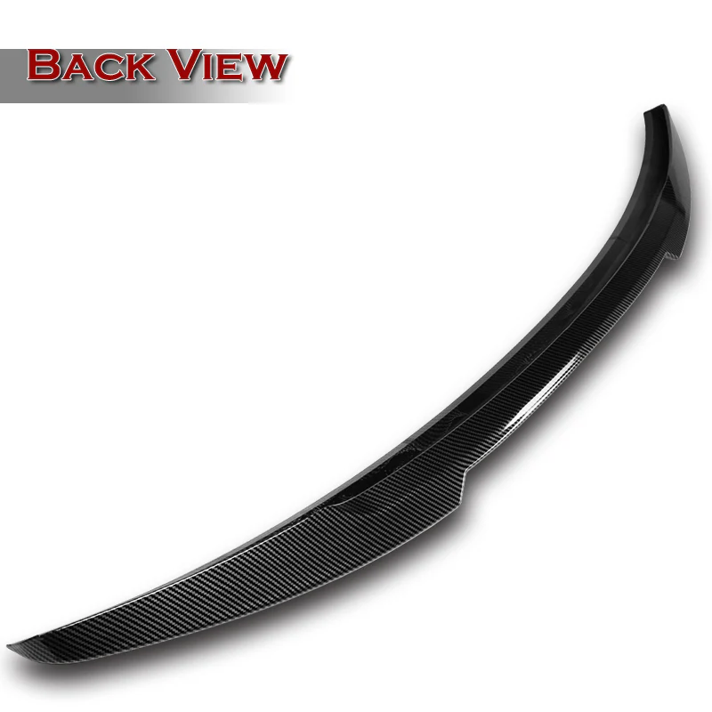W-Power ABS V-Style Rear Trunk Lip Spoiler Wing For 2016-2020 Kia Optima -Carbon Fiber Look - Image 2