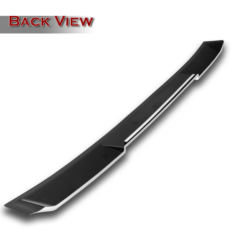 W-Power ABS VIP-Style Rear Widow Roof Visor Wing Spoiler For 2016 - 2023 Nissan Maxima -Pearl White - Image 4